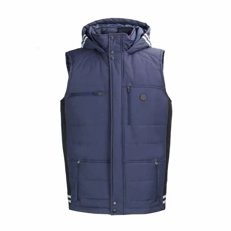 Men-Full-Zip-Hood-Heated-Vest-Waterproof-Outdoor-Heating-Vest