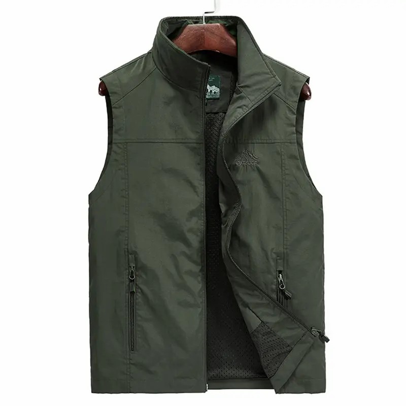 Veshje të sipërme-Zip-Up-01 për meshkuj-Light-Shell-Softshell-Vest-Up-01