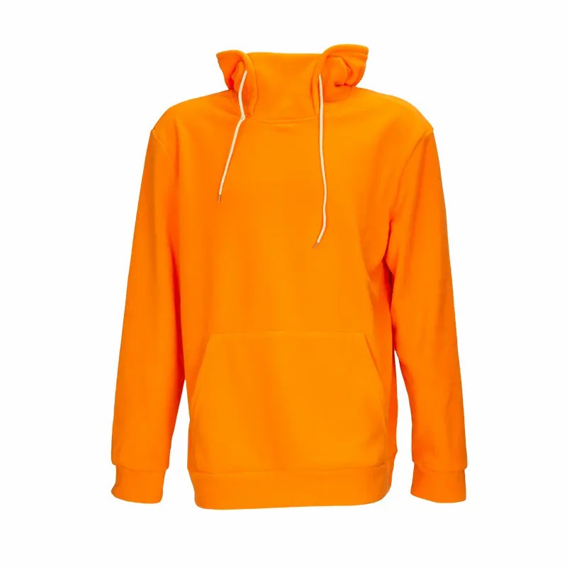 Mens-Polar-Fleece-Pullover-Hoodie