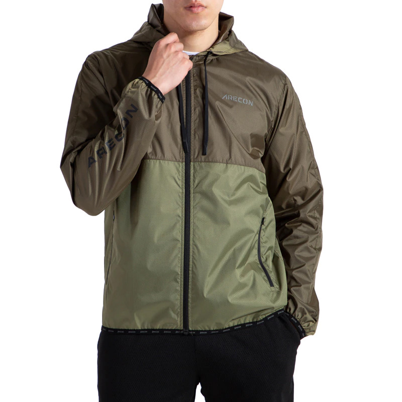 Ropa impermeable2-军绿色