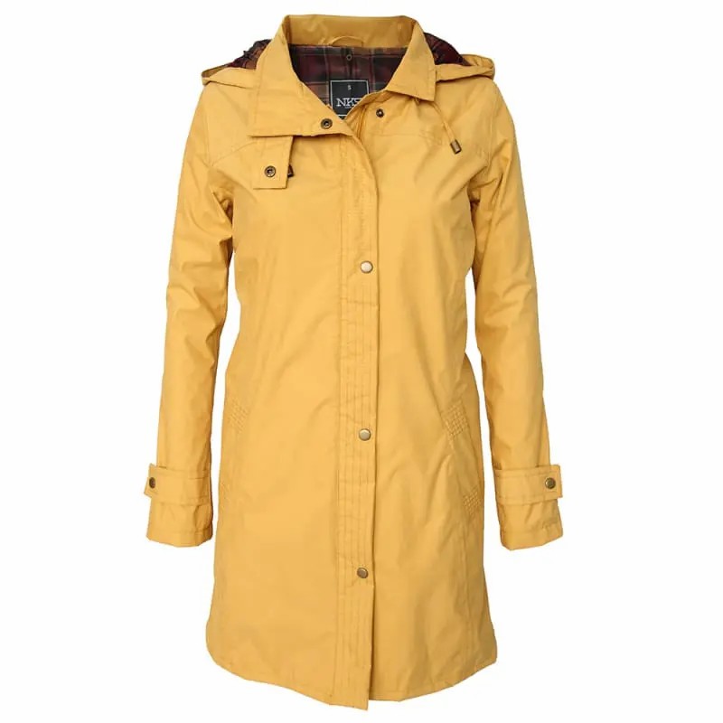 အမျိုးသမီးများ- ဖြုတ်တပ်နိုင်သော- Hoodie-Long-Trench-Coat-၂