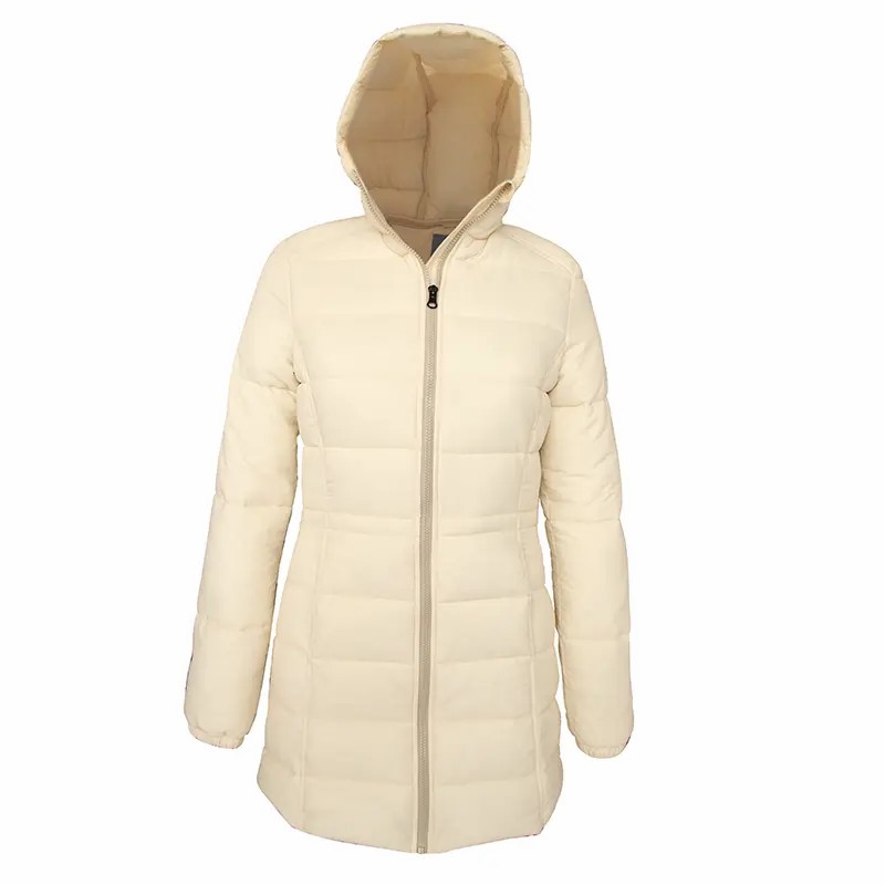 Womens-Warm-Soft-Hooded-Puffer-Long-Coat